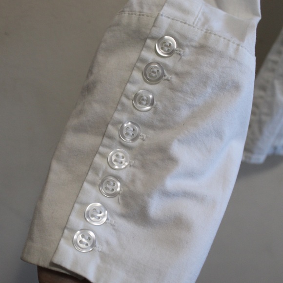 🌟3/$20 White Ice Collared Blouse - Picture 2 of 7